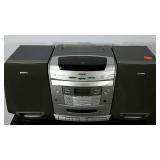 Sony 3 disc CD changer boom box, double cassette