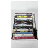 Box of DVDs, includes Animal Farm, Casper and