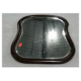 Older beveled mirror from dresser, no yoke.