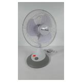 Home Basix 13" tabletop fan, works