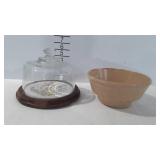 Cheese bowl and Germany Pottery bowl