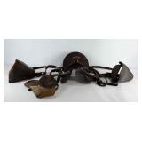 US Calvary saddle with stirrups