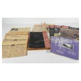 Ephemera group, LIFE magazines, local newspapers,