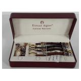 Etienne Aigner watch with different settings and