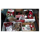 Skid lot, holiday decor, nativity scene,lights,