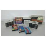 Adult fitness VHS tapes, nude aerobics, bikini