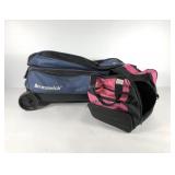 Bowling balls with bags, Brunswick three ball bag