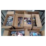 Star Trek books, paperbacks, several boxes, 100s