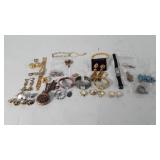 Costume jewelry group, includes bowling