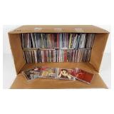 CDs, large lot of music CDs, most still in