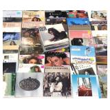 Vinyl records, approximately 70 albums including