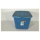 Rubbermaid 18 gallon container with lid