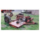 Mower, PTO Driven, Trail type, Belt pulley system,