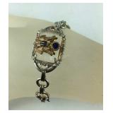 WW2 US Army sweetheart bracelet 7in