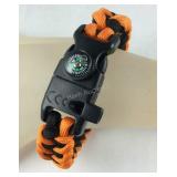 Field survival multifunctional paracord bracelet