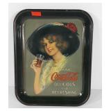 Coca-Cola Advertising tray, 11x13, minor wear as