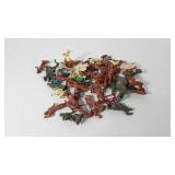 Toys, Army men and animals