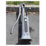 Antique Well Pump, cast iron, the base has damage