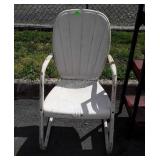 Early metal Front Porch Chair