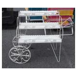 Plantstand in Peddlers cart design