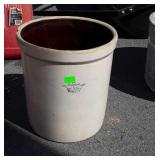 5 Gallon Crown Seal Crock, chip along top for