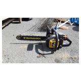 McCullough 35cc Chainsaw 16" bar, non-tested by