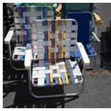 Group of 6 Mismatched Beach and Lawn Chairs