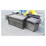 Two pc lot, Suncast hose Reel deck box type with