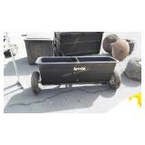 Agri-fab 42" Drop Spreader, poly hopper, tires