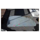 Automotive Drip Tray 24x46, and a Yard Stick