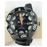 Citizens wrist watch running titanium divers 200m