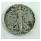 1943-D Walking Liberty Half Dollar