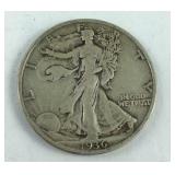 1936 Walking Liberty Half Dollar