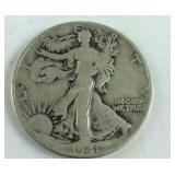 1941-D Walking Liberty Half Dollar
