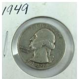 1949 George Washington Quarter