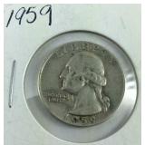 1959 George Washington Quarter