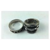 Two Rings Sterling silver