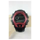 Black And Red Wrist Watch For Men By Casio