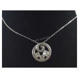 Sterling Silver Costume Jewelry Pendant &