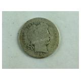 Worn 1901 Barber Dime