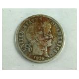 1910 Barber Dime