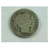 1906 Barber Dime