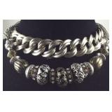 Two costume necklaces