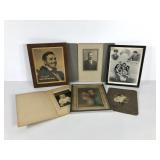 Old photos and pictures, including Clark Gable as