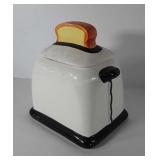Toaster cookie jar, 10.5"