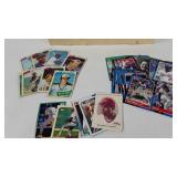 Baseball sports trading cards, 13x15 box full,