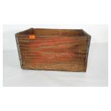 Wooden Pepsi-Cola crate. Measures 18x11x10
