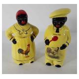 Aunt Jemima salt and pepper shaker set,
