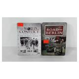 WWII DVD sets, Road to Berlin and The World in