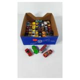 Die cast cars, trucks and a bus, Matchbox, Hot